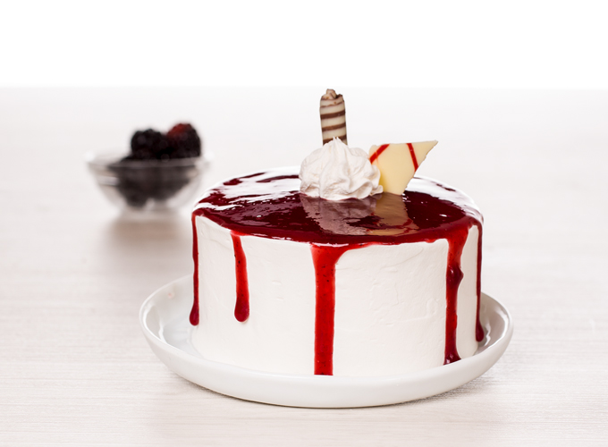 Pastel Espejo de Moras Individual